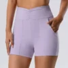 S54cff24ef8064486becc072d381d7f35X.webp Violet Shorts with Side Pockets