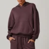 Hooded Long Sleeve Running Sweatshirt for Outdoor Activities