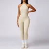 Backless Fitness Jumpsuit Yoga Bodysuit