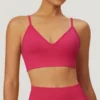 Seamless Shockproof Sports Bra for Fitness and Yoga