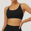 Seamless Cross Strap Sports Bra