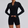 Yoga Set Sportswear with Short Sleeves and Leggings