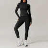 Casual Sports Jacket and Tracksuit Set for Workouts