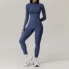 Casual Long-Sleeved Sports Suit with Quick-Dry Top and Bottom Set
